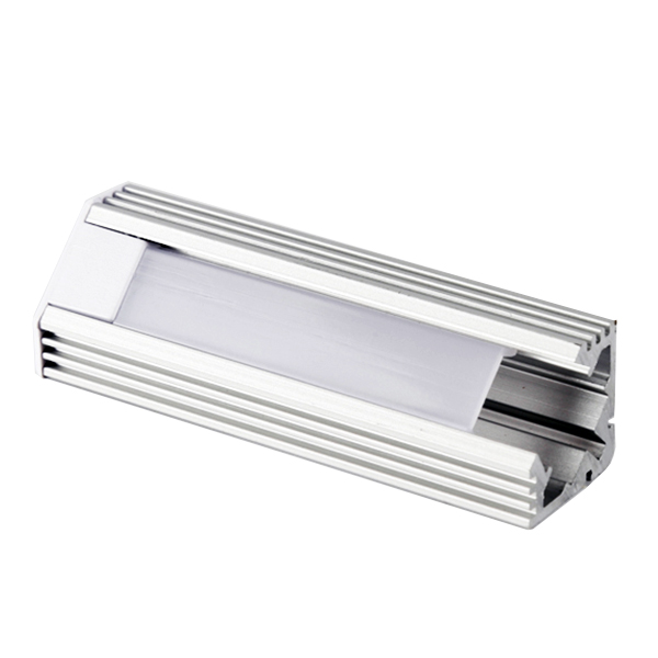 45 Degree Angle Profile Aluminium Channel Extrusion for 19x19mm - Prism Lighting Group